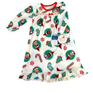 NWT Elf on the Shelf Toddler Girls Nightgown, Size 2T!